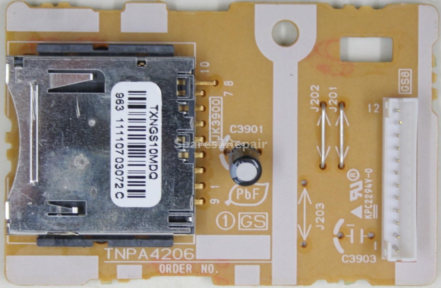 Panasonic TX-37LZD70 - Card Reader - TNPA4206 - TXNGS10MDQ