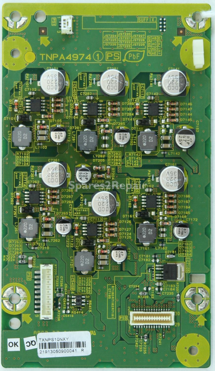 Panasonic TX-L32V10B - Curcuit Board - TNPA4974 - TXNPS10NXY