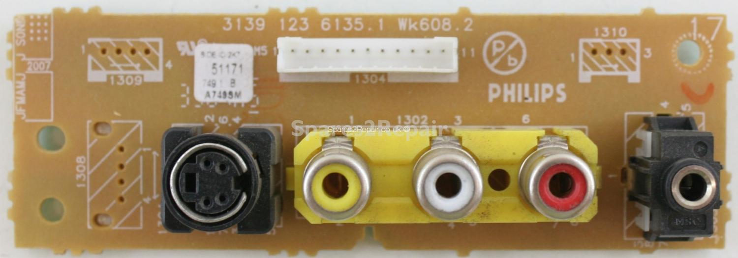 Philips 19PFL5522D-05 - Side AV - 3139 123 6135.1