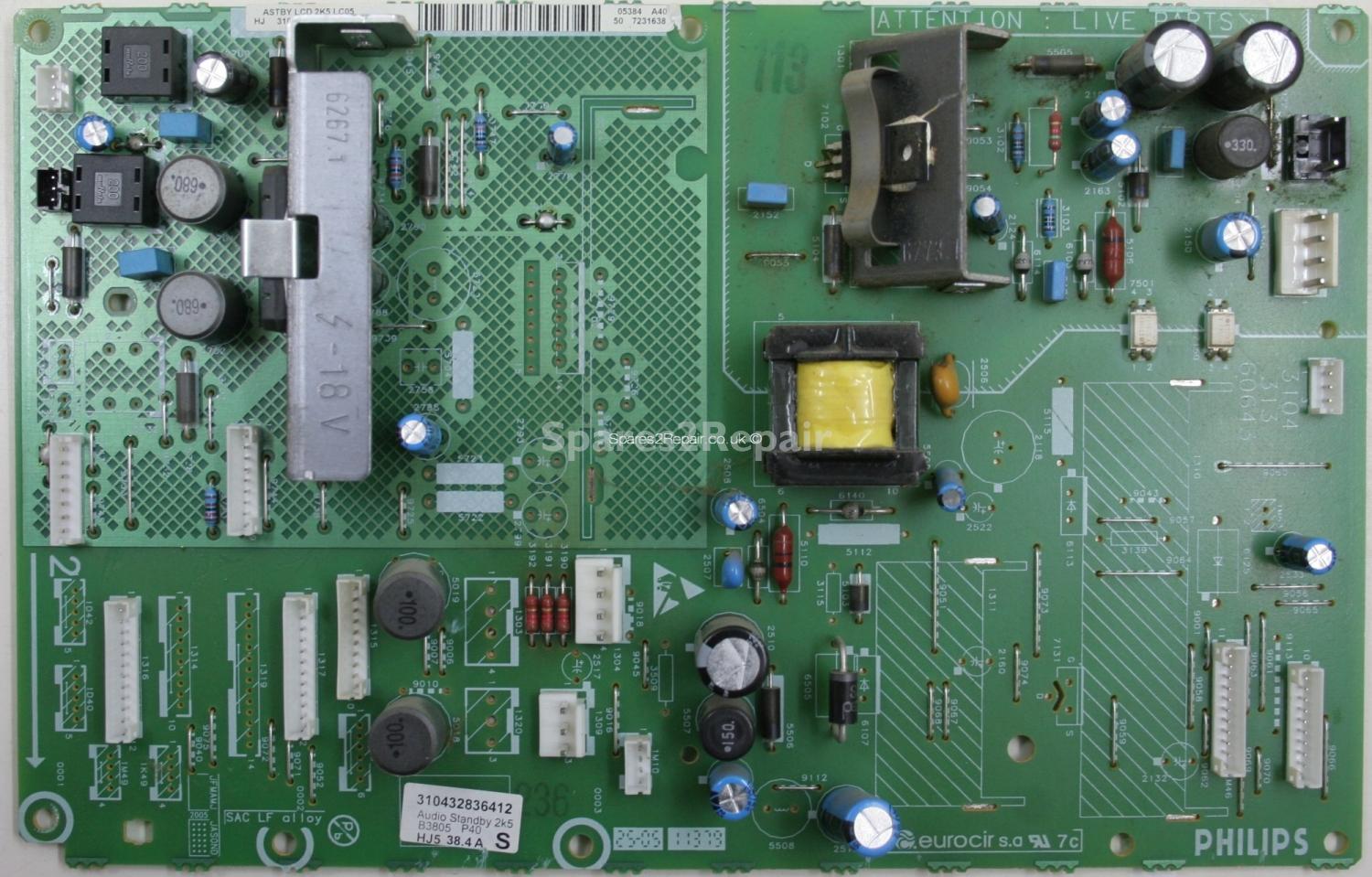 Philips 37PF5520D/10 - Audio - 3104 313 60643 - 3104 328 36412