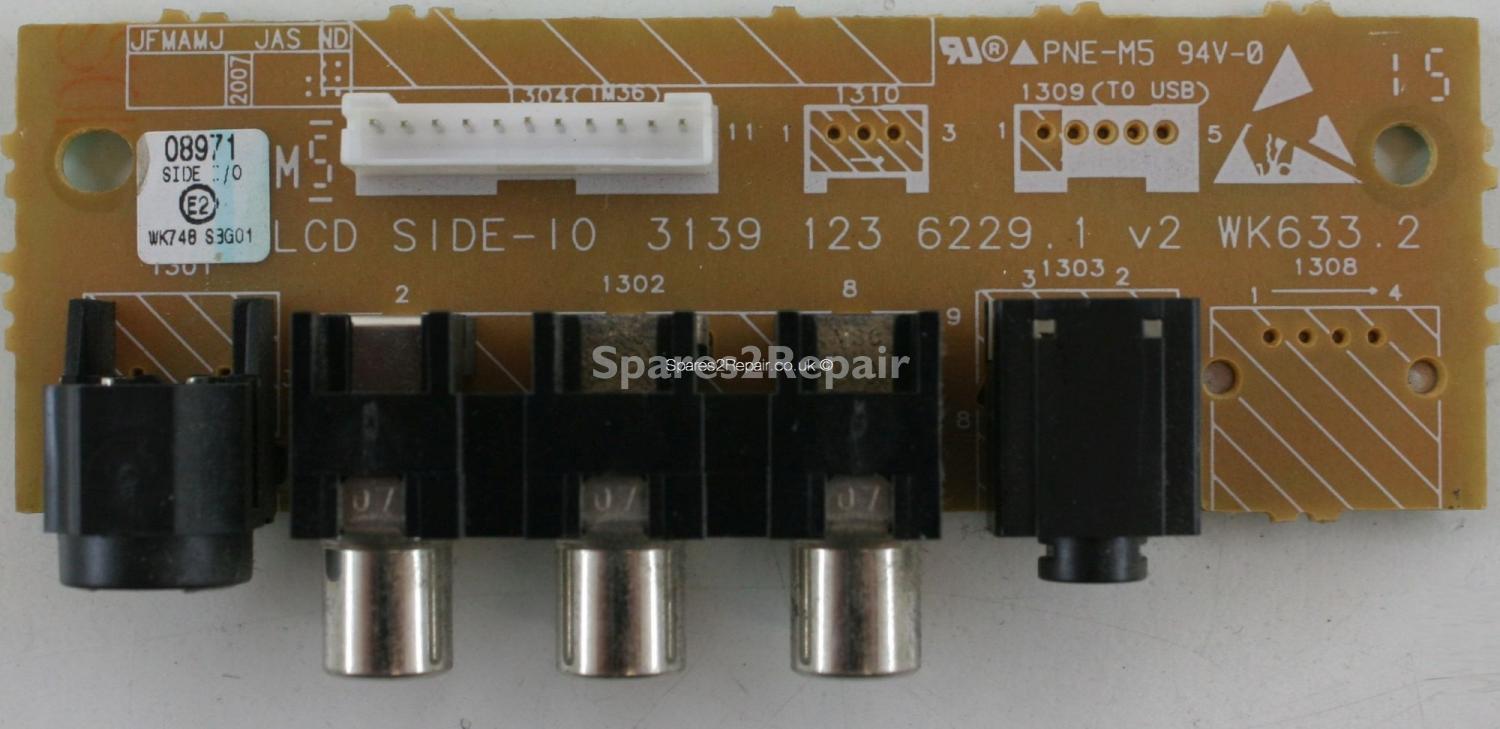 Philips 37PF5522D/05 - Side AV - 3139 123 6229.1 v2