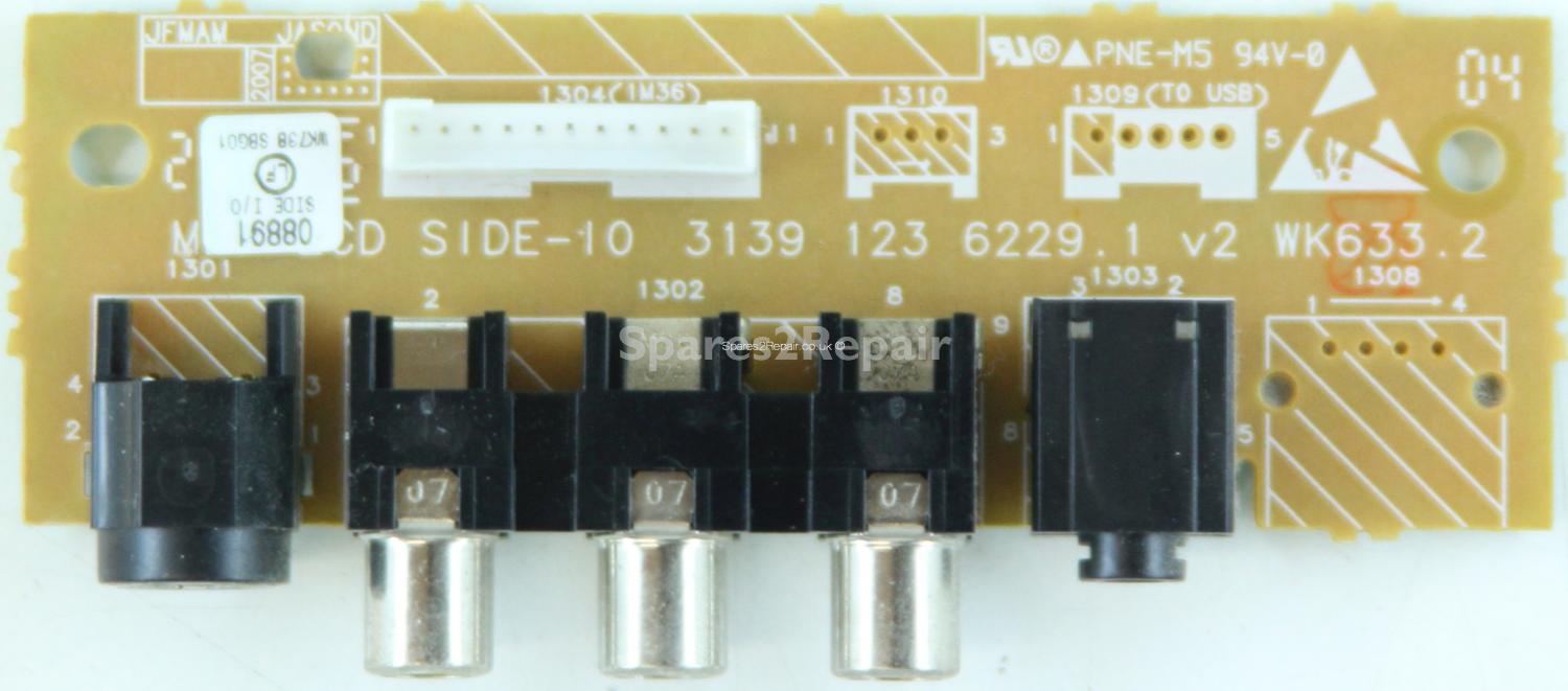 Philips 26PFL7532D/05 - Side AV - 3139 123 6229.1 v2