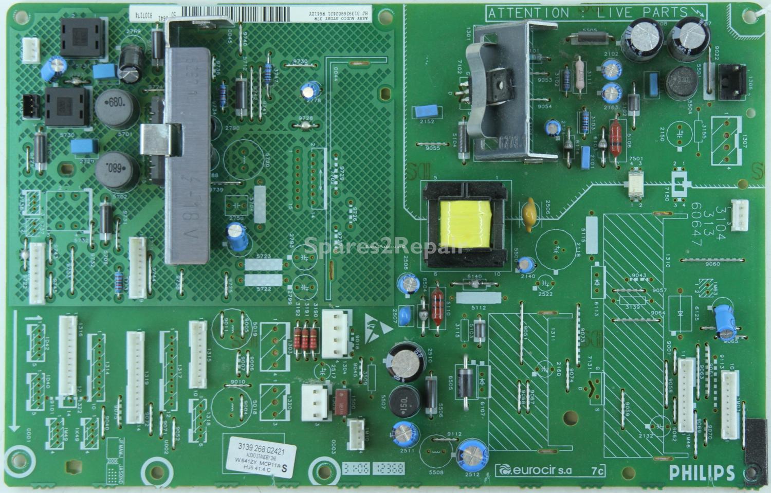 Philips 37PF5521D/10 - Audio Standby - 313926802421 - 3104 313 60647