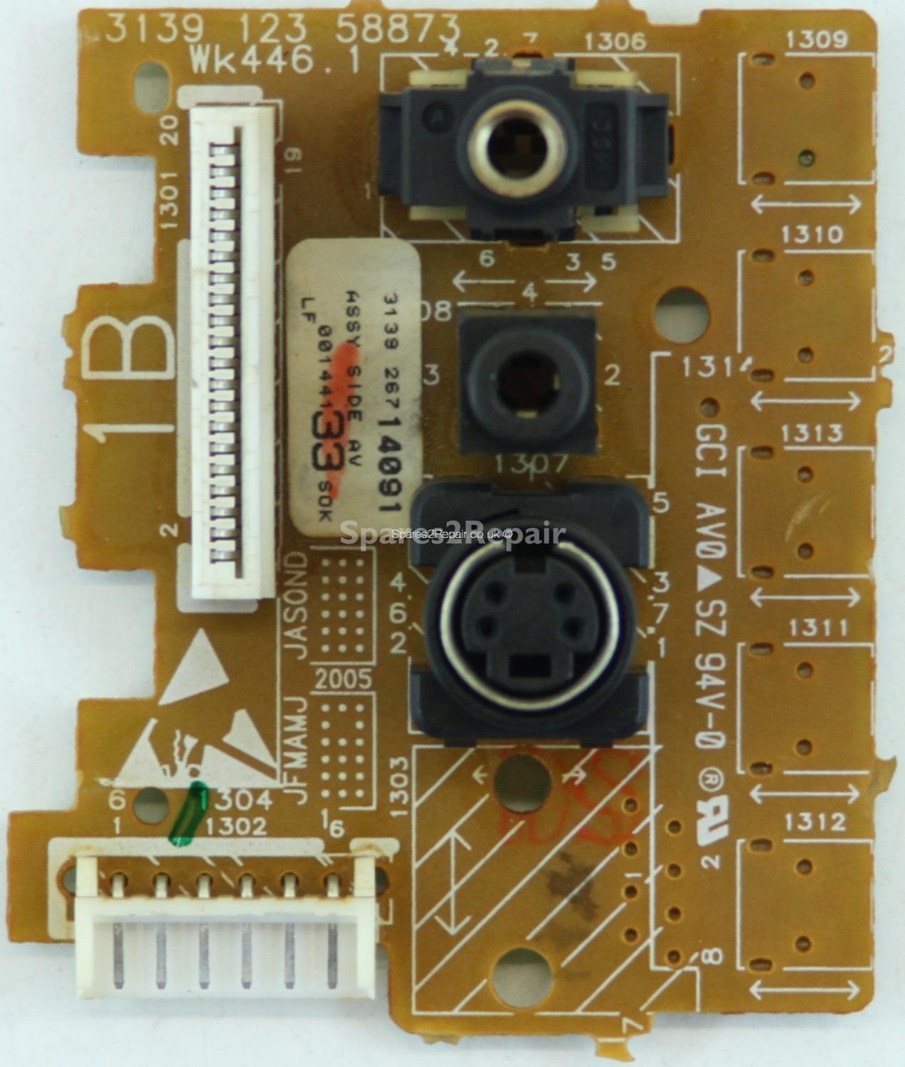 Philips 26PF4310/10 - Side AV - 3139 267 14091 - 3139 123 58873 - 1B