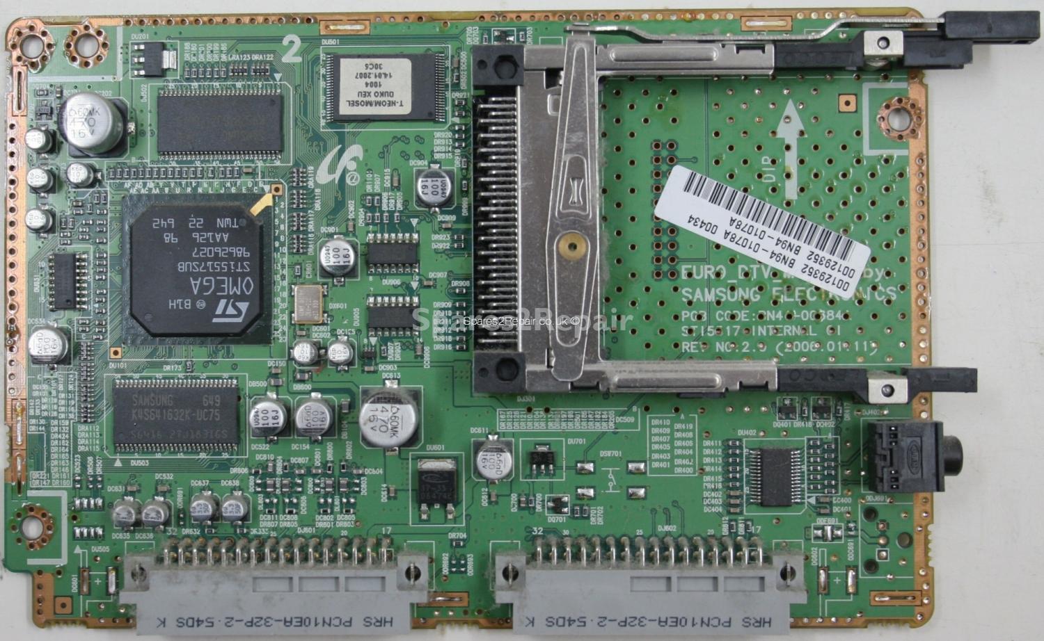 Samsung LE40N73BD - Card Reader - BN44-00684A REV 2.0 - BN94-01078A