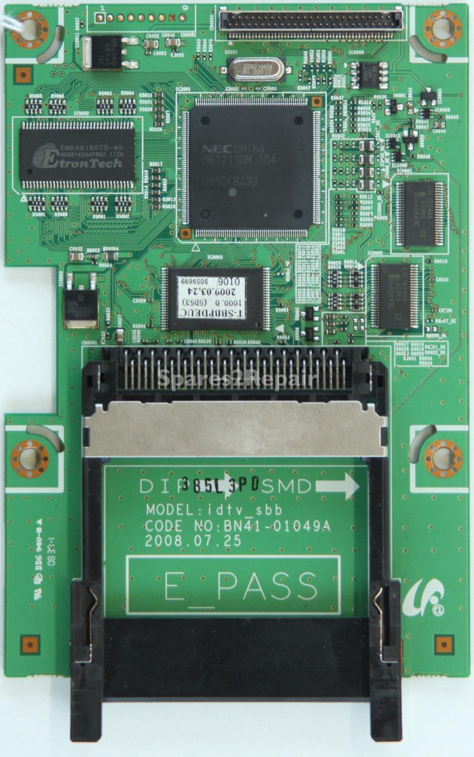Samsung LH46MGTLGD/EN - Card Reader - BN41-01049A - BN94-02203H