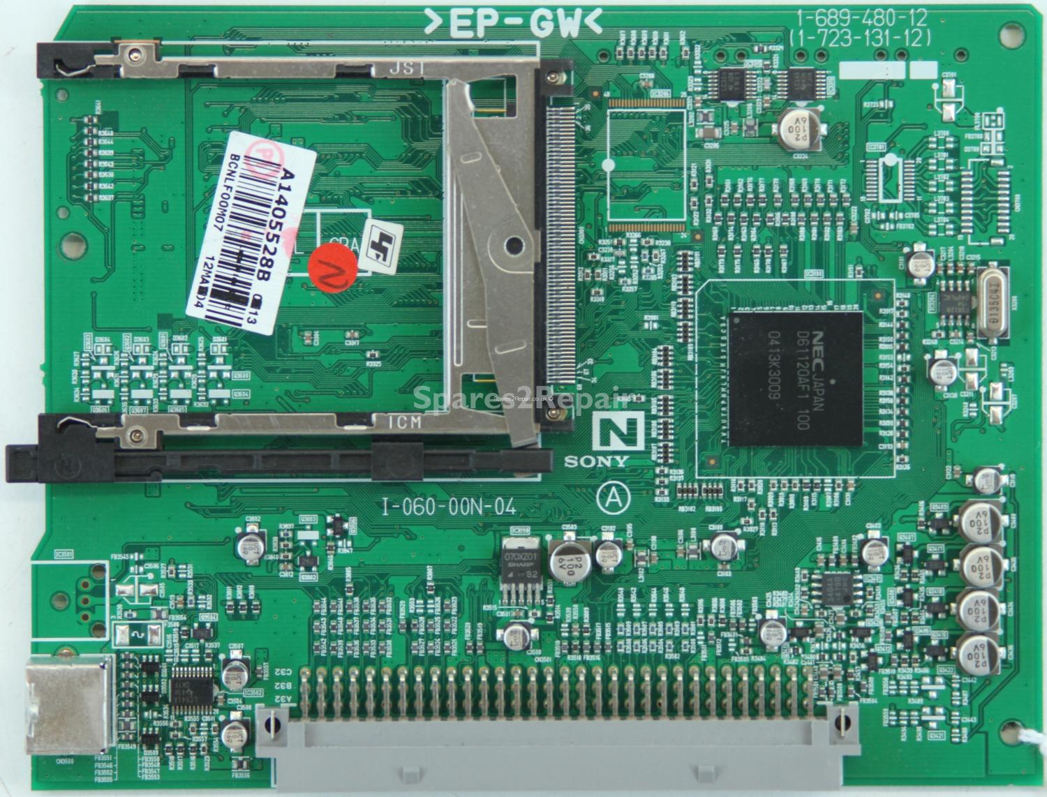 Sony KDE-P42XS1 - Card Reader - 1-689-480-12 - 1-723-131-12 - I-060-00N-04