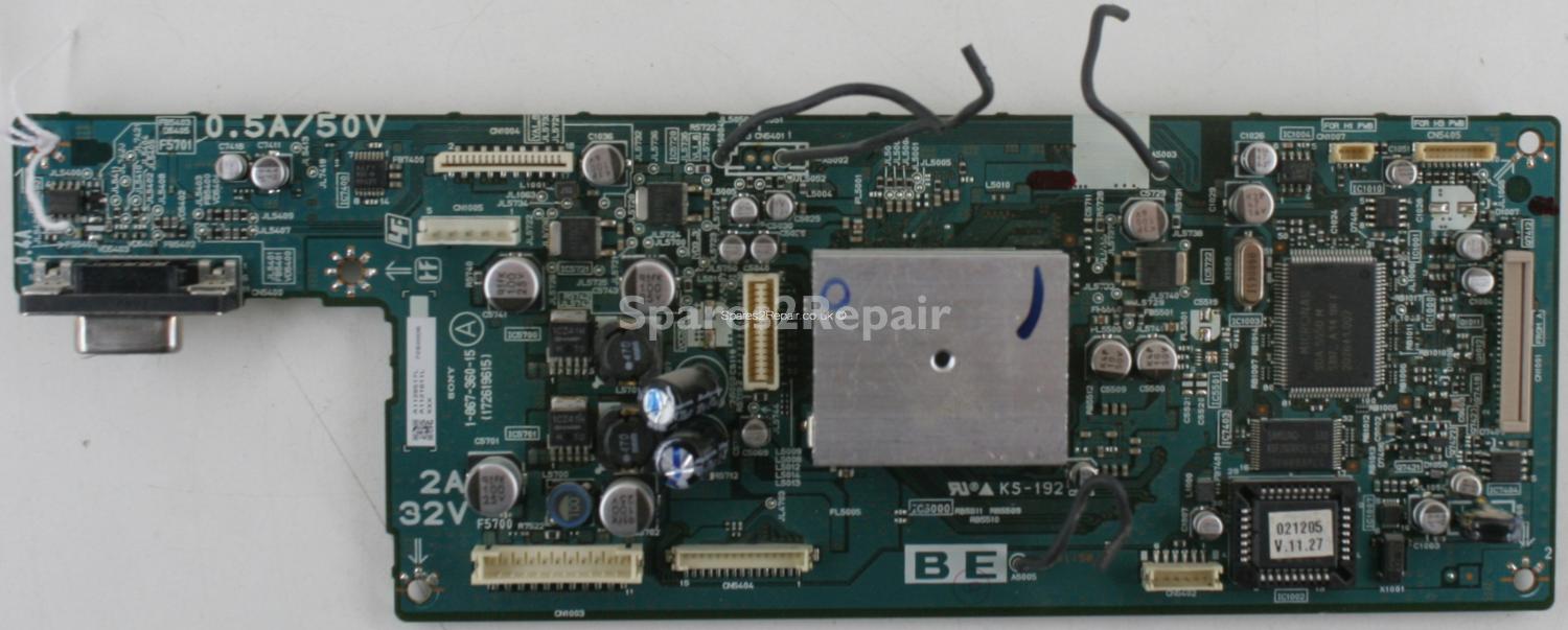 Sony KDL-S40A12U - D-SUB - 1-867-360-15 - 172619615 - A1128517L