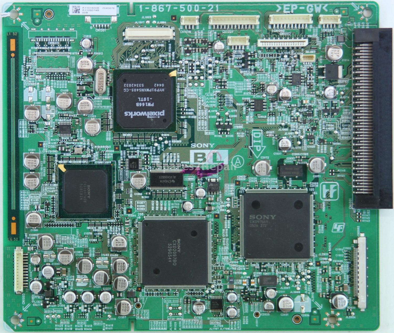 Sony KDL-V32A12U - BL Board - 1-867-500-21 - A1101820B - A1126074B