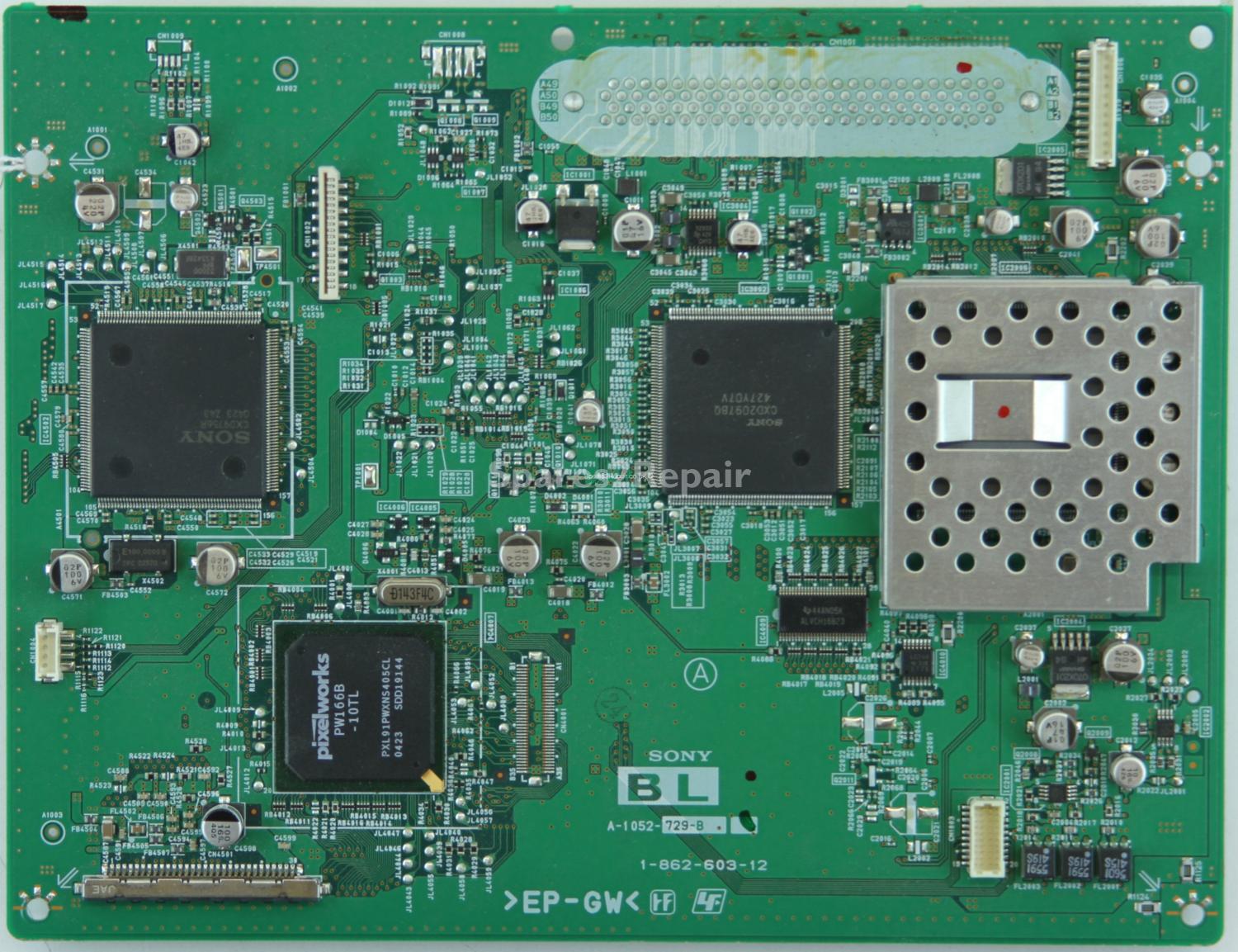 Sony KLV-L32M1 - BL Board - 1-862-603-12 - A-1052-729-B
