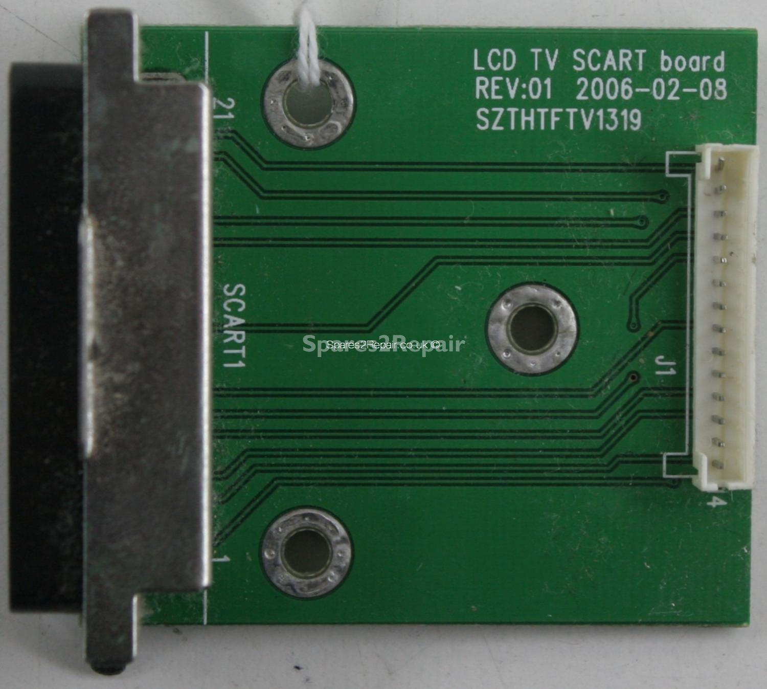 Sterling ST3219 - Scart - SZTHTFTV1319 - LCD TV SCART board - REV:01