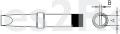 Weller Soldering Tips Weller - Pt B9 Soldering Tip 2,4mm