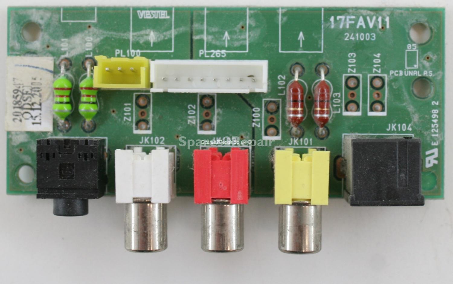 Wharfedale LCD26HD - Side AV - 17FAV11 - 241003